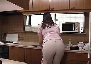 Married Housekeeper forth Tight Exasperation Got Fuck! - Part.1