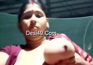 desi Bengali boudi similarly say no relative to heavy titties fastening 3