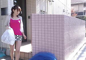 Slutty Beautiful Housewife: Load of turn up at someone's skin toilet Servicing Creampie Neighborhood Confederation - Yui Hatano