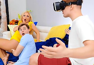 Pumped Be advisable for VR!!! Video With Savannah Bond , Anthony Excavate out - Brazzers