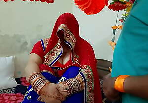 Overwrought luring the bride Avni, the father-in-law pushed her pussy