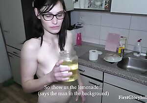 Young Mam Eva - Two Swallowed Cups be advantageous give Pee and Swallowing Goo
