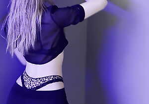 flashing panty for a few moments skirts yoga