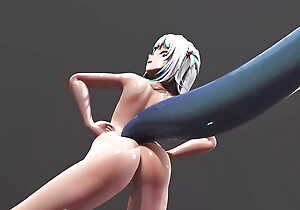 Vtuber Gura - Sexy Dance Full Nude (3D HENTAI)
