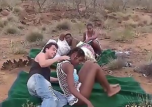 Real african safari groupsex orgy in morality