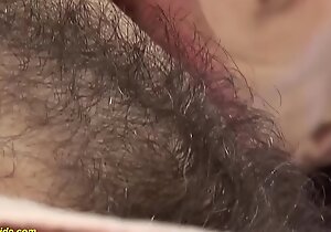 Curvy mom drilled hard by her hairdresser