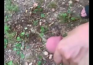 Busty Eroded Wed Helps Husband Pee Outside