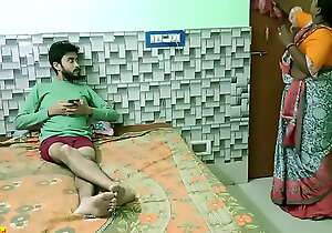 Indian teen boy fucking with hawt beautiful maid Bhabhi! Uncut homemade sex