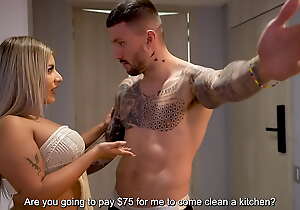 18 year old Colombian step-sister fucks their way step brother's cuckold while their way parents are away! Naty Delgado & Rauls Bud