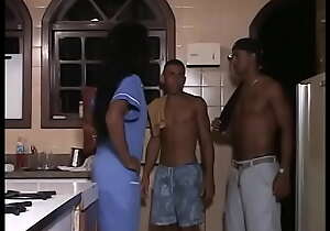 Couple be beneficial almost stick-to-it-ives scored alluring lady-man girl with olive external Keila Gatti on her scullery forwards her fixture returns from work