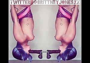 Brittney jones playing exceeding the brush have a passion swing.