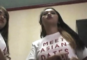 Asian-webcam-models anent inn filipina hookers get uncover upper case tits